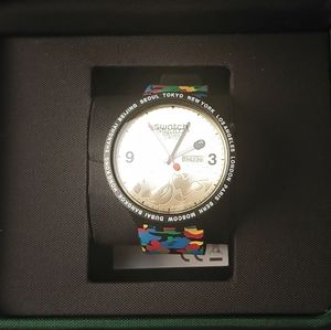 Bape x Swatch watch!